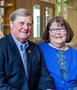 Ralph L. “Chip” Crews ’71, P ’08 and Rebecca “Becky” Deans Crews ’73, P ’08